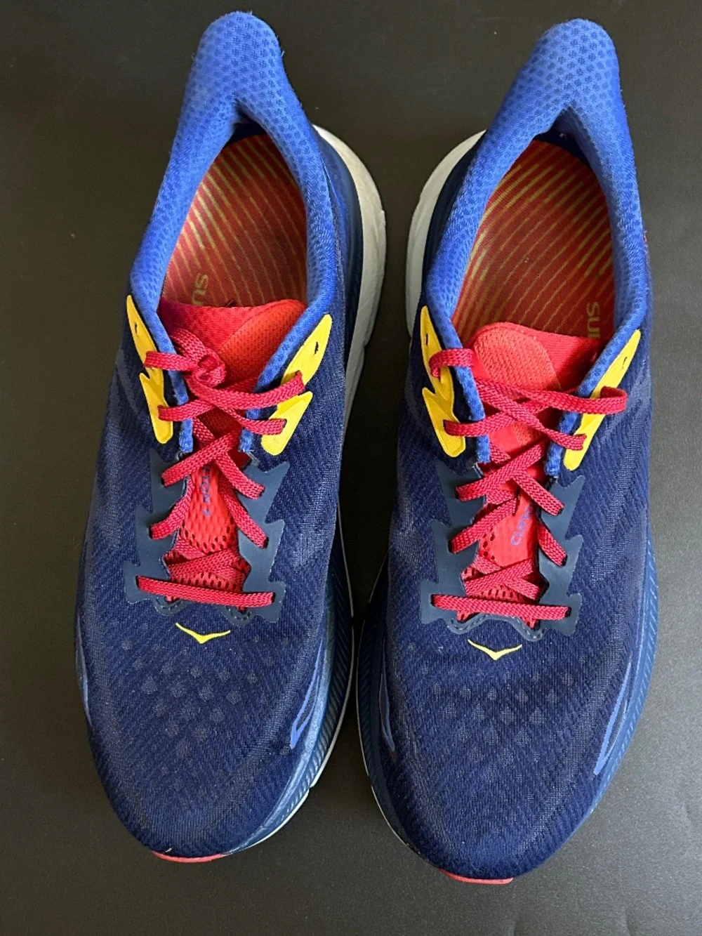 Hoka Clifton 9 Bellweather Blue/Dazzling Blue Men's Shoes–132210 BBDGB-12.5 2E